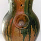 Vintage Italian Terracotta Drip Glaze Pottery Vase Large HandCrafted Pottery Jug