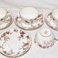 Minton Bone China Ancestral Dinnerware Set Plates Bowls Cups Made England 28pcs
