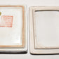 Mid/Late 20th Century Chinese Porcelain Trinket Box Hand Painted Floral Box Lid