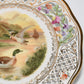 Vintage Reticulated Mallard Duck Collector Plate Schumann Arzberg Germany Mint