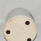 Vintage Pottery Jug White Clinton China Hand Turned Jug w Fruit Design Made USA